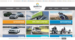 Desktop Screenshot of barth.cz